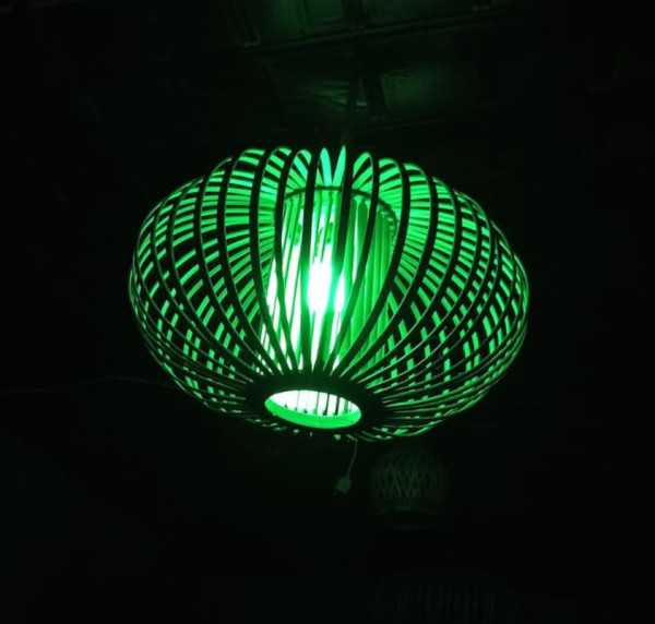 বাঁশের সিলিং ল্যাম্প